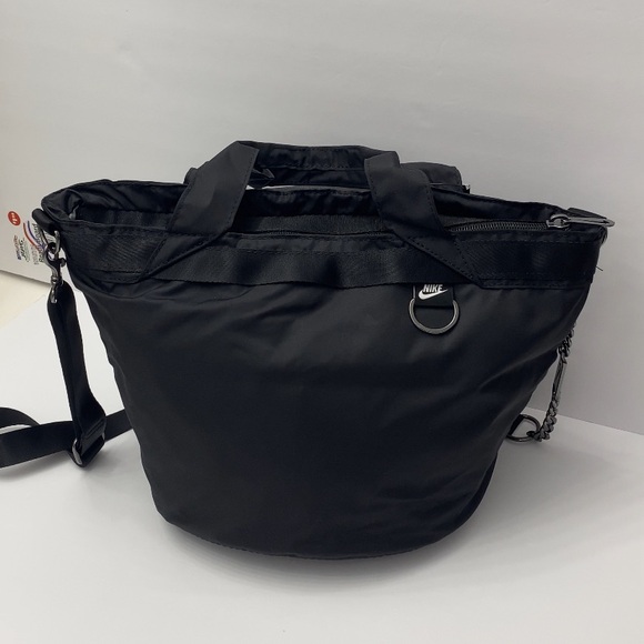 Nike Black Cross Body Tote Bag - Picture 2 of 14